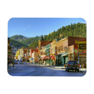 Íman SD, Deadwood, cidade histórica de mineração de our