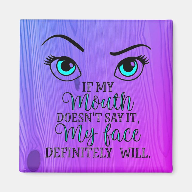 Íman Se a minha boca não disser (Frente)