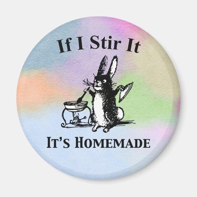 Íman Se eu mexer é caseiro (Frente)