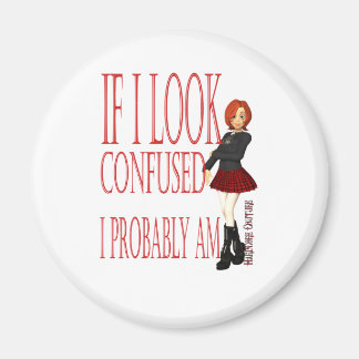 Íman Se eu parecer confuso, provavelmente estou