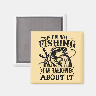 Íman Se não estou pescando Presente do Dia dos Pais ama