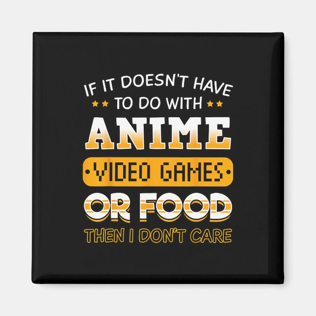 Íman Se Não Tiver a Ver Com Anime Video Game Ou  (Frente)