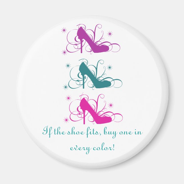 Íman Se O Magnet Do Ajustado Do Calçado (Frente)