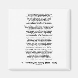 Íman Se poema por Rudyard Kipling (poema inspirado)