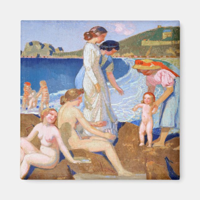 Íman Sea Bathing, Maurice Denis (Frente)