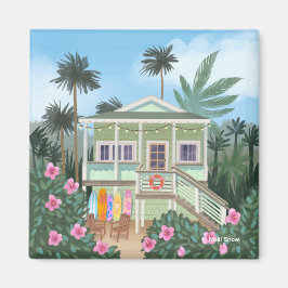 Íman Sea Foam Green Beach House