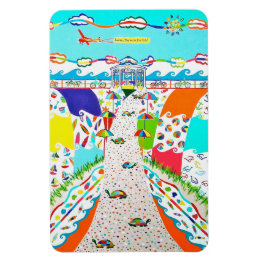 Íman Sea Isle Promenade 4 x 6 ímã flexível