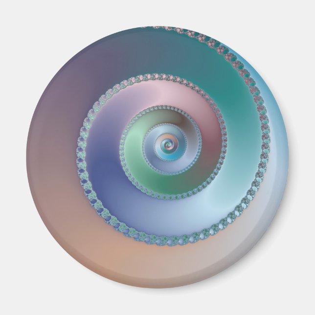Íman Sea Shell - Fractal (Frente)