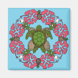 Íman Sea Turtle Mandala - Magnet