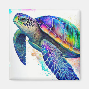 Íman Sea Turtle Ocean Marine Life Beach Nature