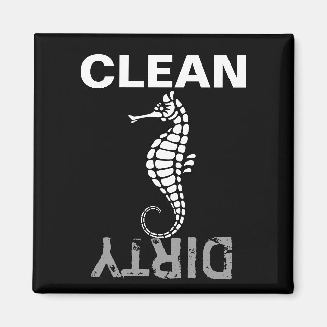 Íman Seacavalo Branco (Frente)