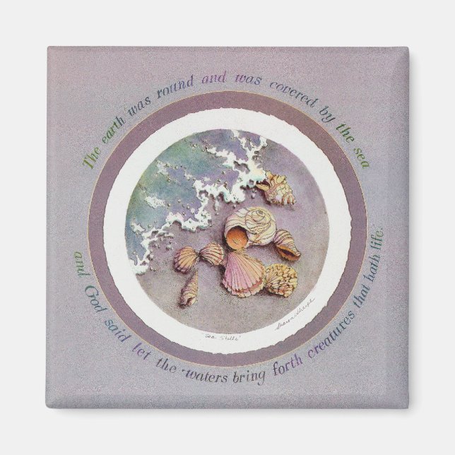 ÍMAN SEASHELS POR SHARON SHARPE (Frente)