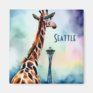 Íman Seattle Giraffe