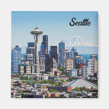 Seattle Washington Mt Rainier