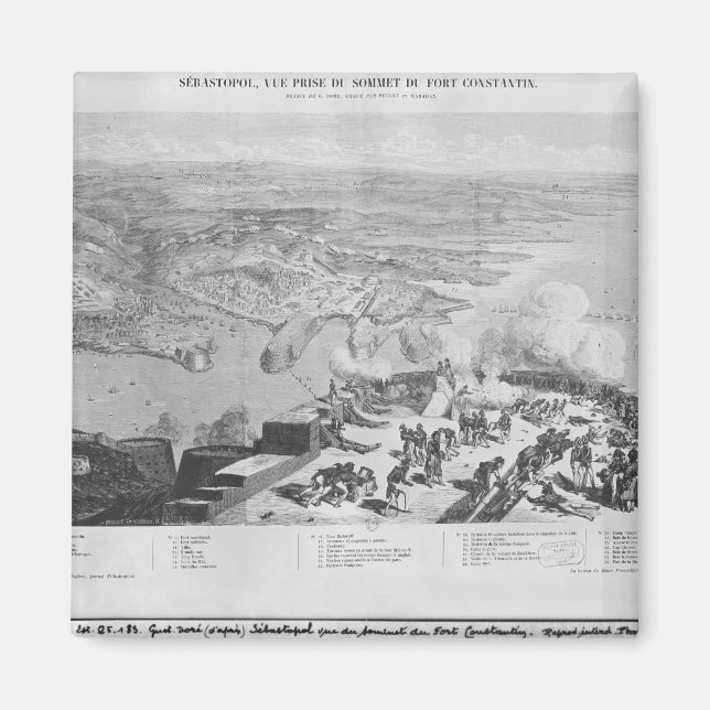 Íman Sebastopol de Fort Constantin (Frente)