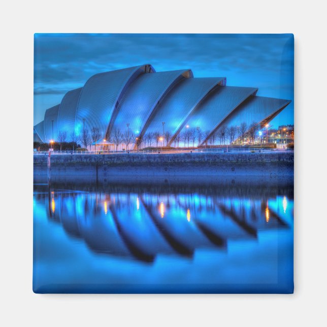 Íman SEC Armadillo, Glasgow, Escócia Magnet (Frente)
