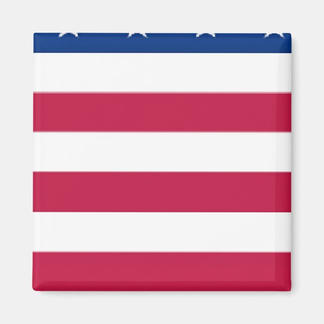 Íman seção 5 de 8 seções - US FLAG - Magnet (Frente)