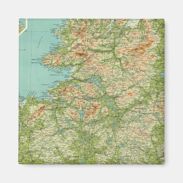 Íman Seção de norte da Irlanda (Frente)