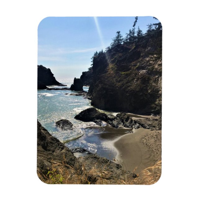 Íman Secret Beach, Samuel H. Boardman, Oregon (Vertical)