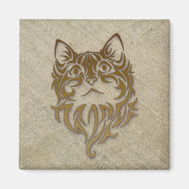 Íman seda crua para o gatinho (Frente)