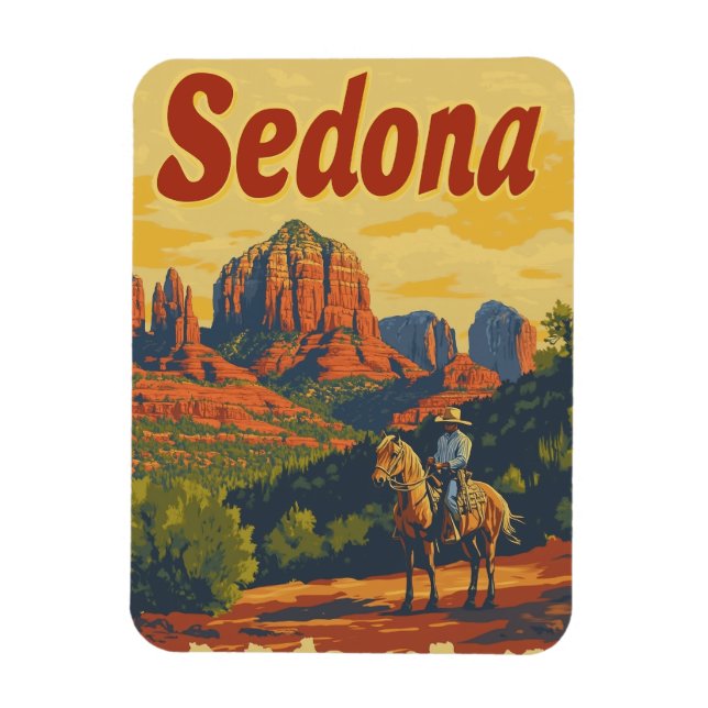 Íman Sedona vintage (Vertical)