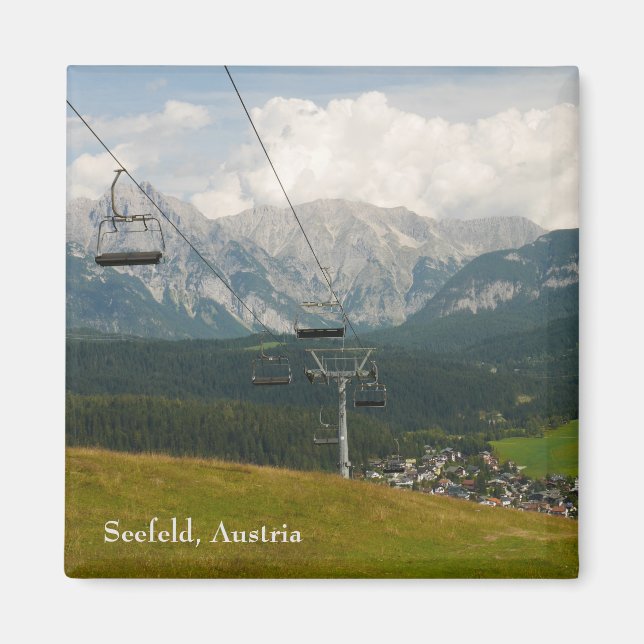 Íman Seefeld Austria Magnet (Frente)
