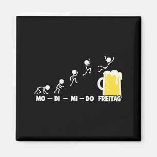 Íman Segunda-feira da Semana da Cerveja Sexta-feira Fim