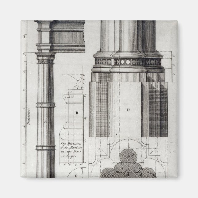 Íman Segunda Ordem da Arquitetura Gótica, 1741 (Frente)