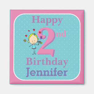 Íman Segundo Aniversário, Dois Anos, Menina