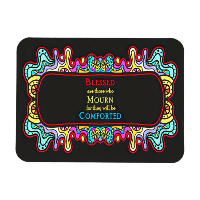 Íman segundo Beatitude - Aqueles Que Choram (Horizontal)