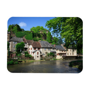 Íman Segur-le-Castelo no ímã retangular de France