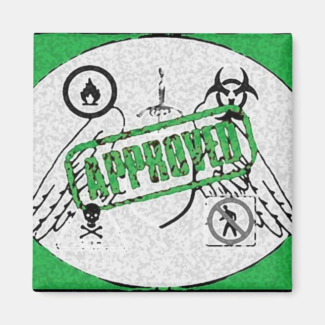 Íman Segurança aprovada (Frente)