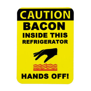 Íman Segurança do bacon do refrigerador