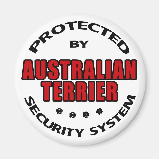 Íman Segurança Terrier australiana (Frente)