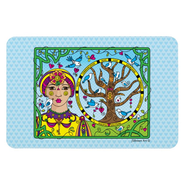 Íman Segure o Key_Flexible Magnet 6"x4" (Horizontal)