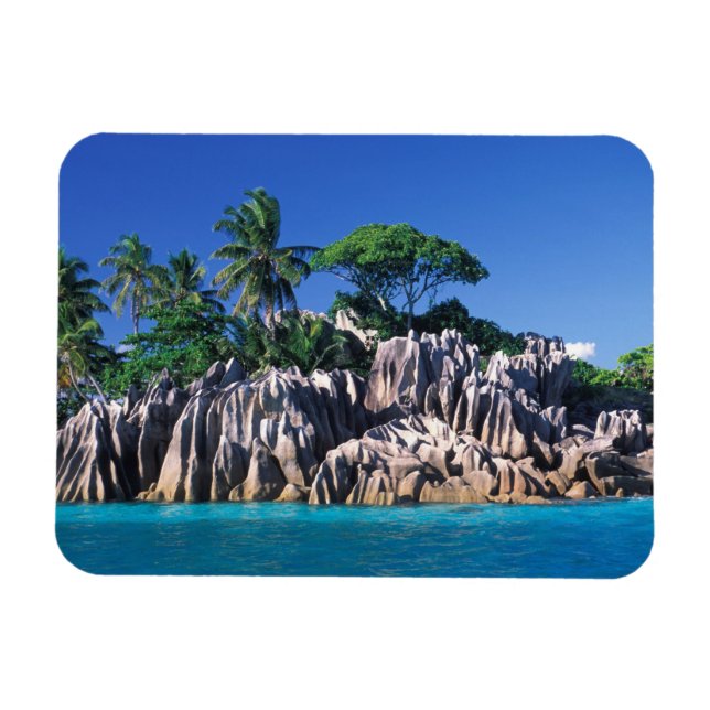 Íman Seicheles. Ilhéu St. Pierre (perto de Praslin) (Horizontal)