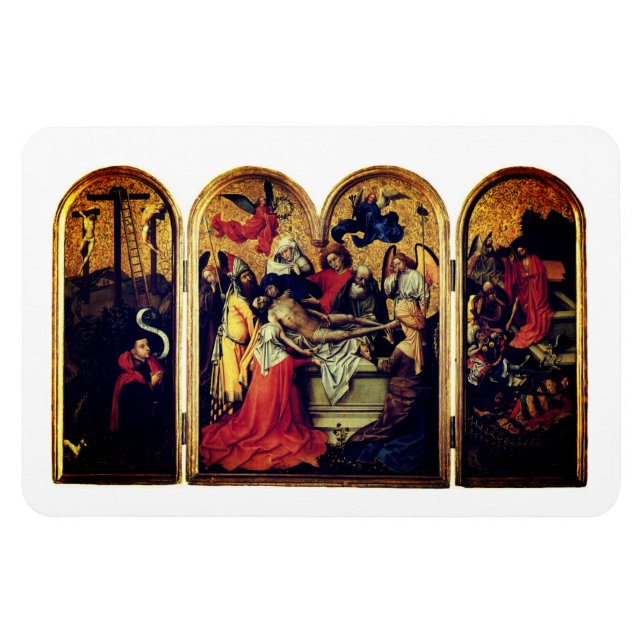 Íman Seilern Triptych (por Robert Campin) (Horizontal)