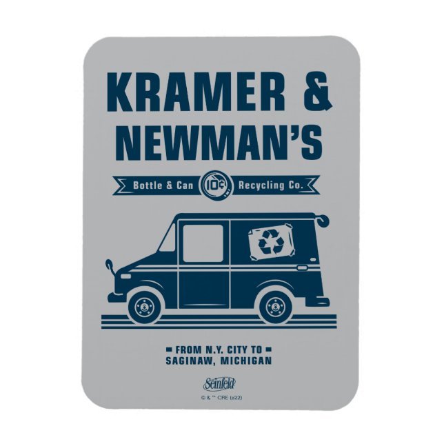Íman Seinfeld | Kramer & Newman's Reciclagem Co. (Vertical)
