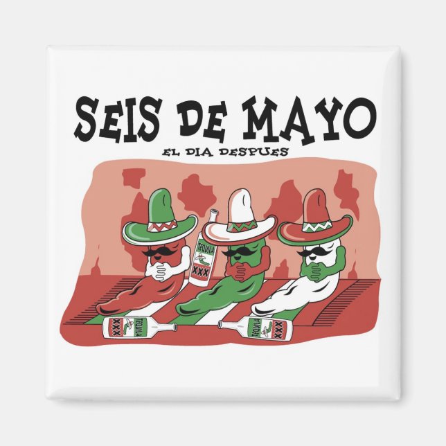 Íman Seis de Mayo (Frente)