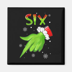 Íman Seis Piadas Seis Sete 6 7 Meme Papai Noel Natal Xm