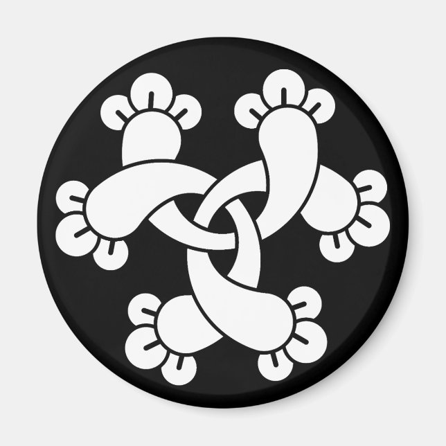 Íman Seis pincéis de encravamento (Frente)