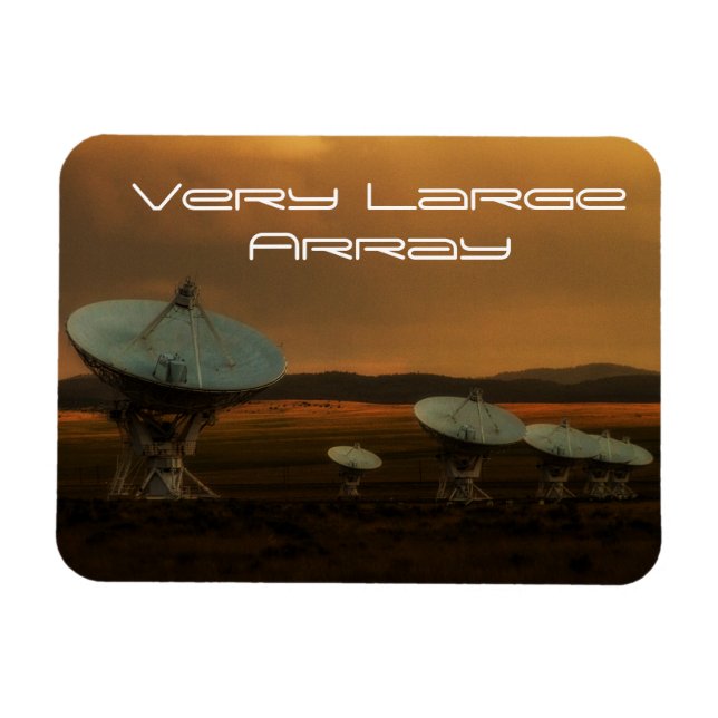 Íman Seis satélites todos seguidos, Array muito grande (Horizontal)