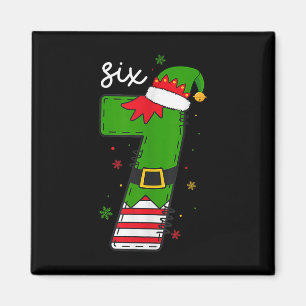 Íman Seis Sete 6 7 Meme Papai Noel Natal Xmas Número 67