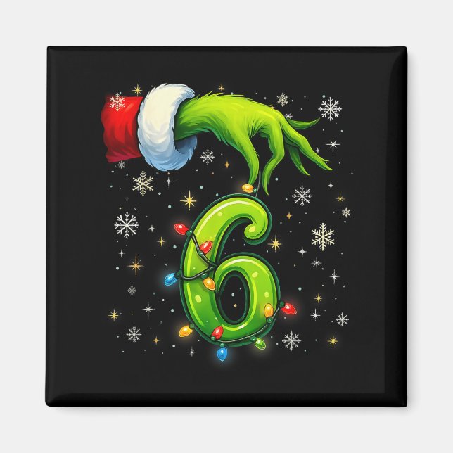 Íman Seis Sete Meme De Natal Engraçado Casal Combinando (Frente)