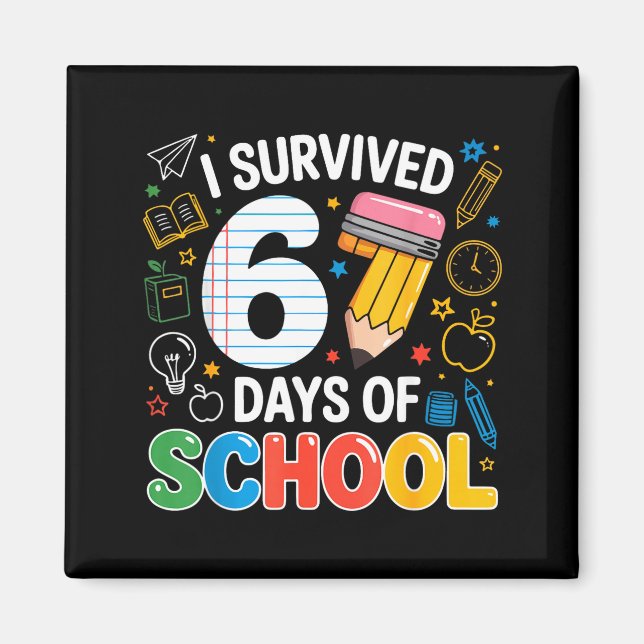 Íman Seis Sete Meme Sobreviveu 67 Dias De Estudante Esc (Frente)