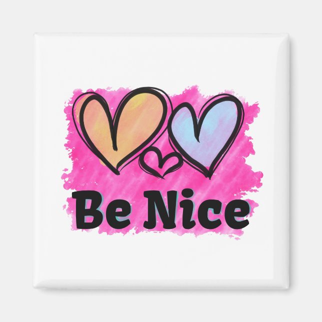 Íman Seja Belo Coração de Água (Frente)