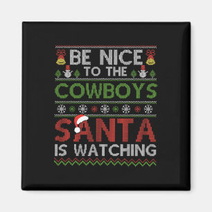 Íman Seja Bom Para Os Papais noeis De Cowboys Ver O Nat