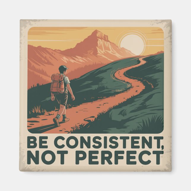 Íman Seja Consistente, Não Perfeito (Frente)