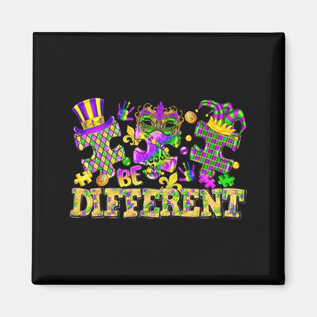 Íman Seja Diferente Mardi Gras Nova Orleans Au (Frente)