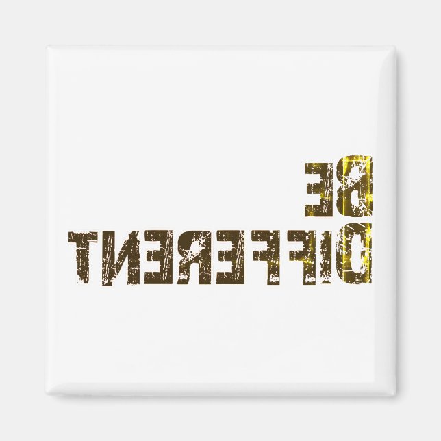 Íman Seja Diferente Para Fora (Frente)